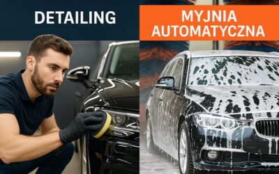 Detailing vs myjnia automatyczna – dlaczego warto zainwestować w profesjonalną pielęgnację auta?