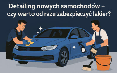 Detailing nowych samochodów – czy warto od razu zabezpieczyć lakier?